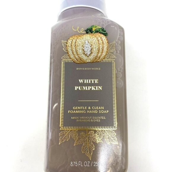 Bath & Body Works White Pumpkin Gentle And Clean Foaming Hand Soap x 2 - Picture 3 of 6